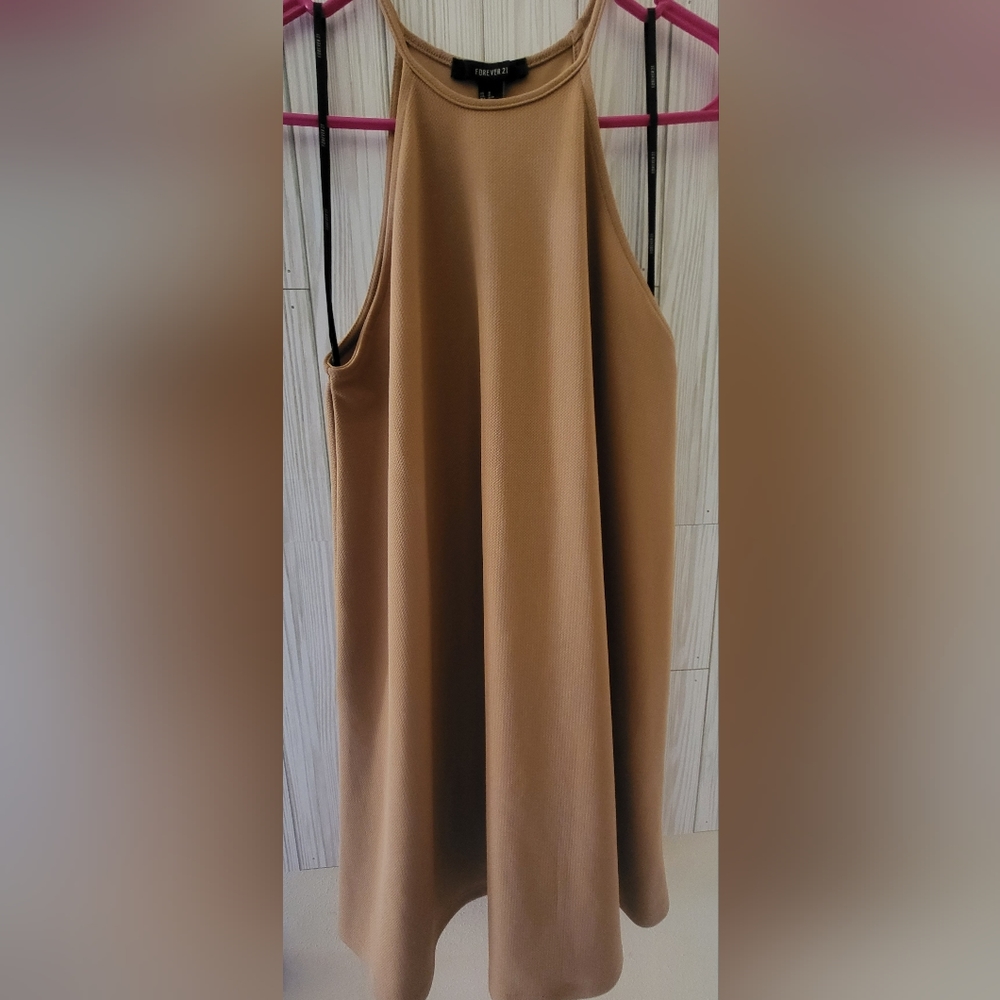 Dark Tan Forever 21 Dress- Small